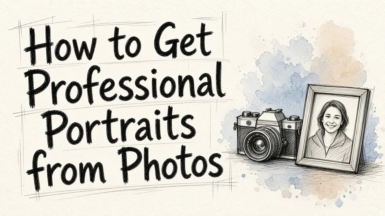 How to Get Professional Portraits from Photos