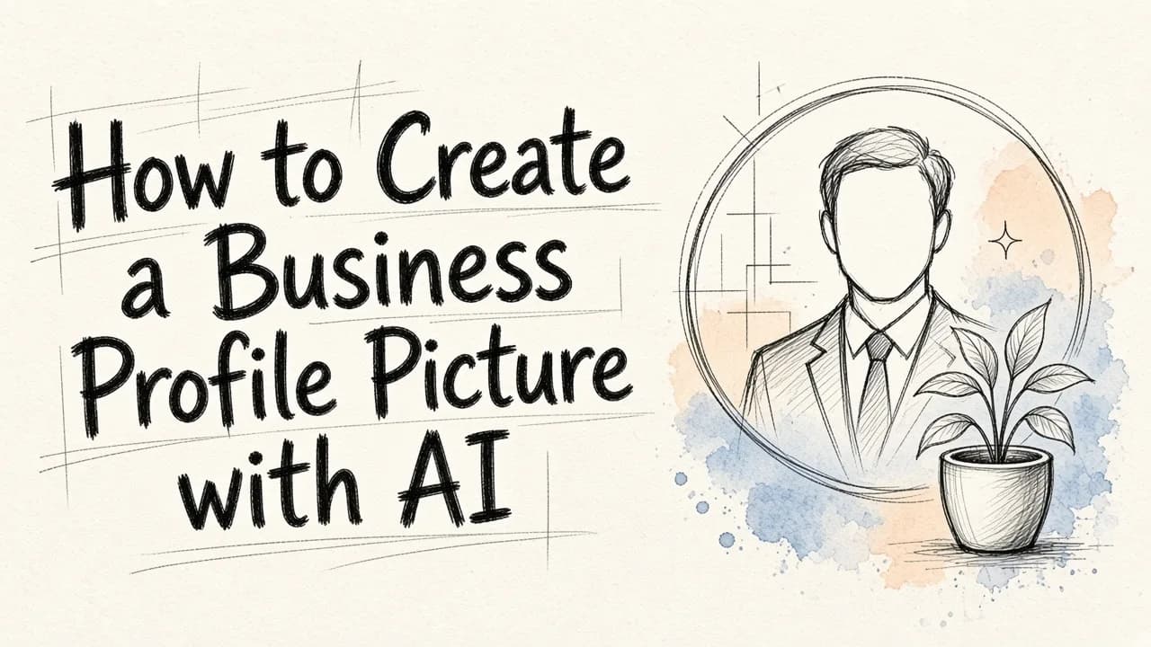 How to Create a Business Profile Picture with AI