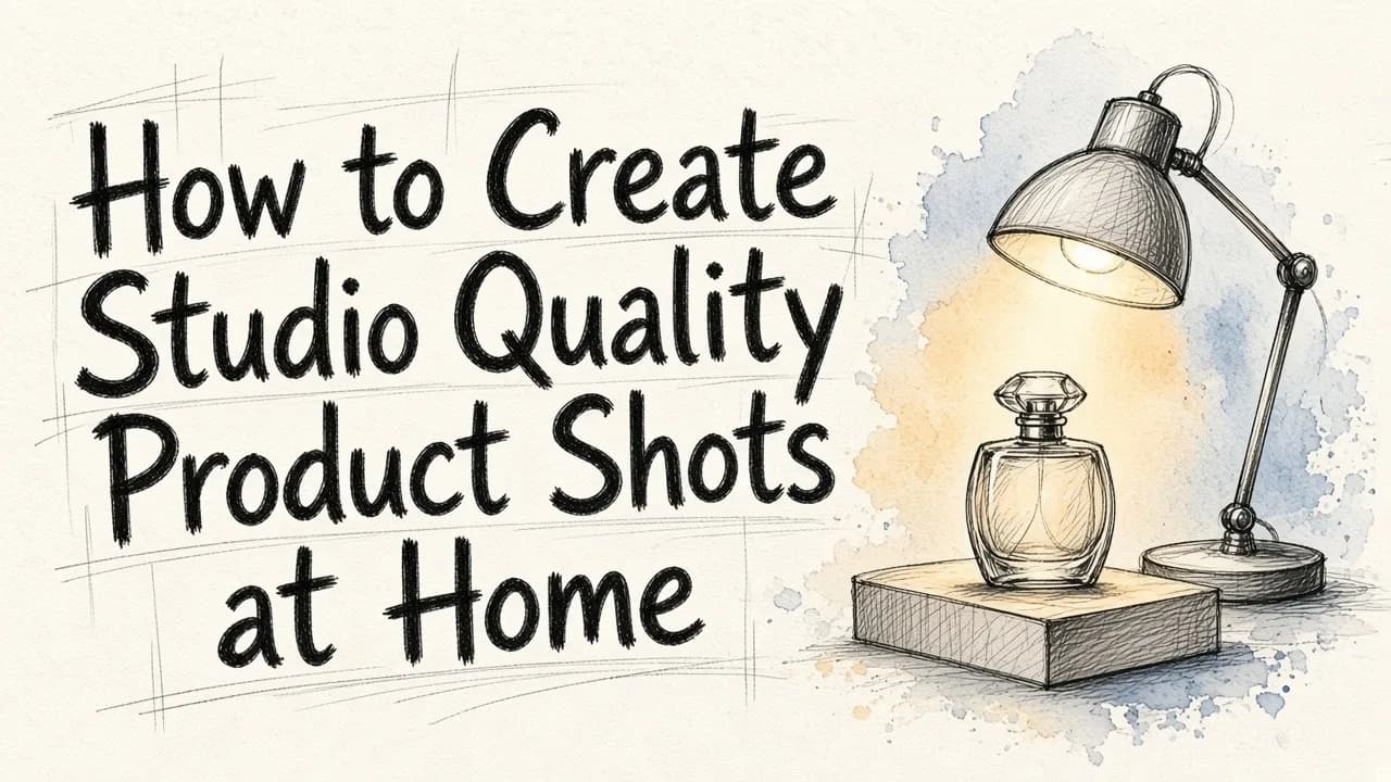 How to Create Studio Quality Product Shots at Home