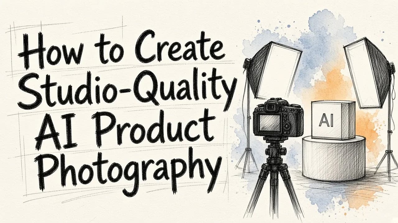 How to Create Studio-Quality AI Product Photography
