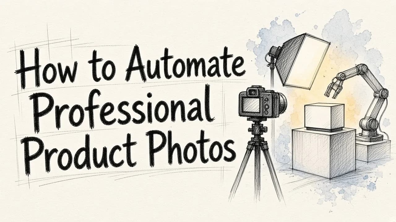How to Automate Professional Product Photos