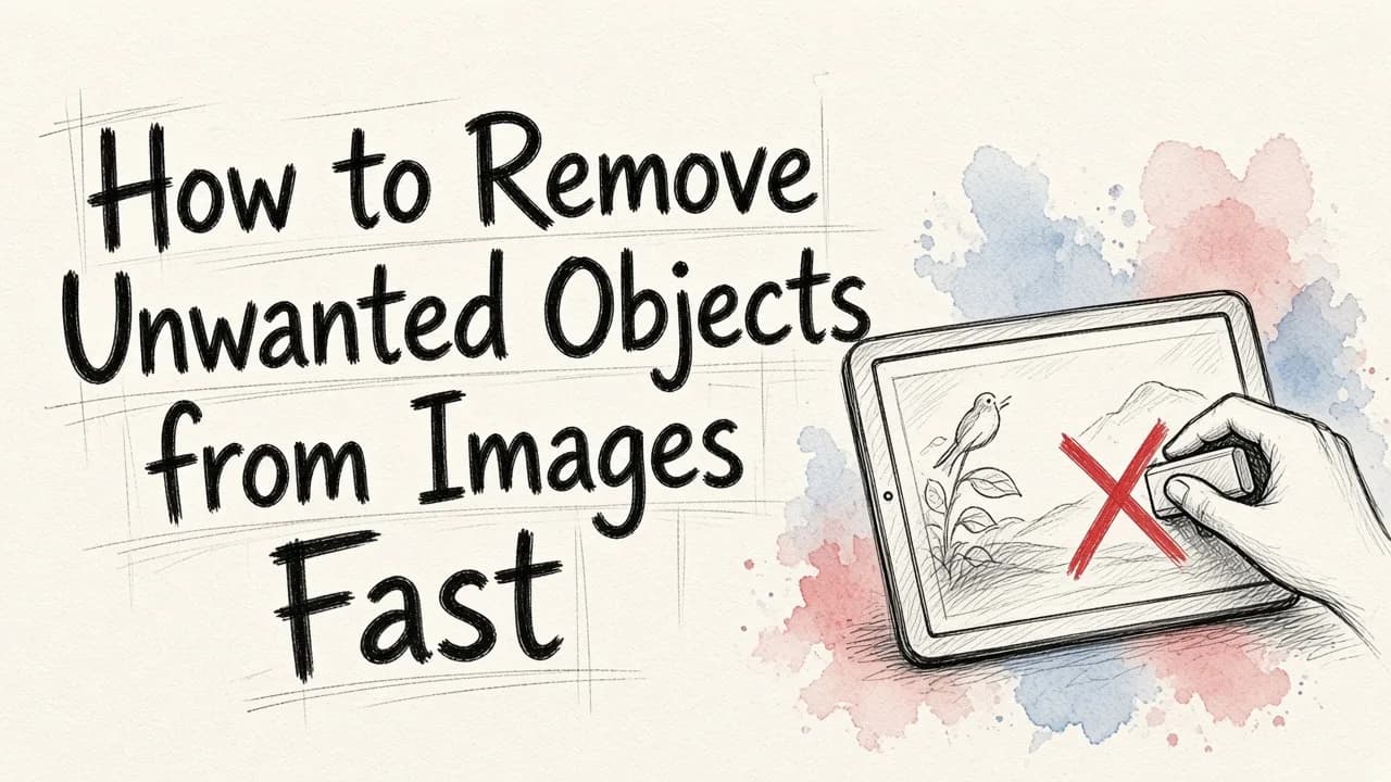 How to Remove Unwanted Objects from Images Fast
