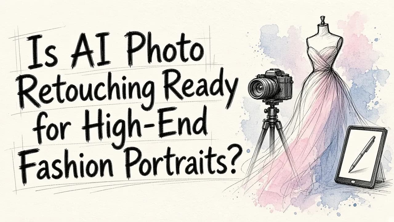 Is AI Photo Retouching Ready for High-End Fashion Portfolios?
