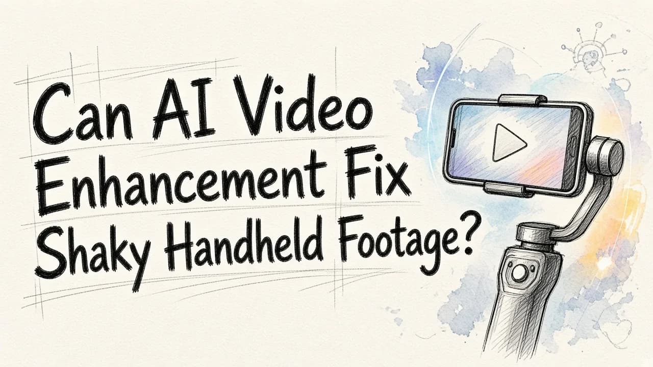 Can AI Video Enhancement Fix Shaky Handheld Footage?