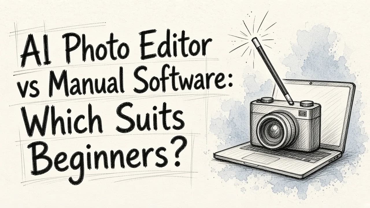 AI Photo Editor vs Manual Software: Which Suits Beginners?