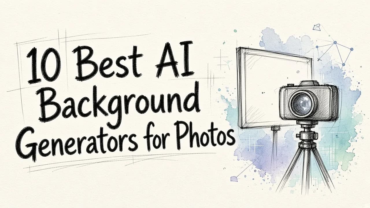 10 Best AI Background Generators for Photos