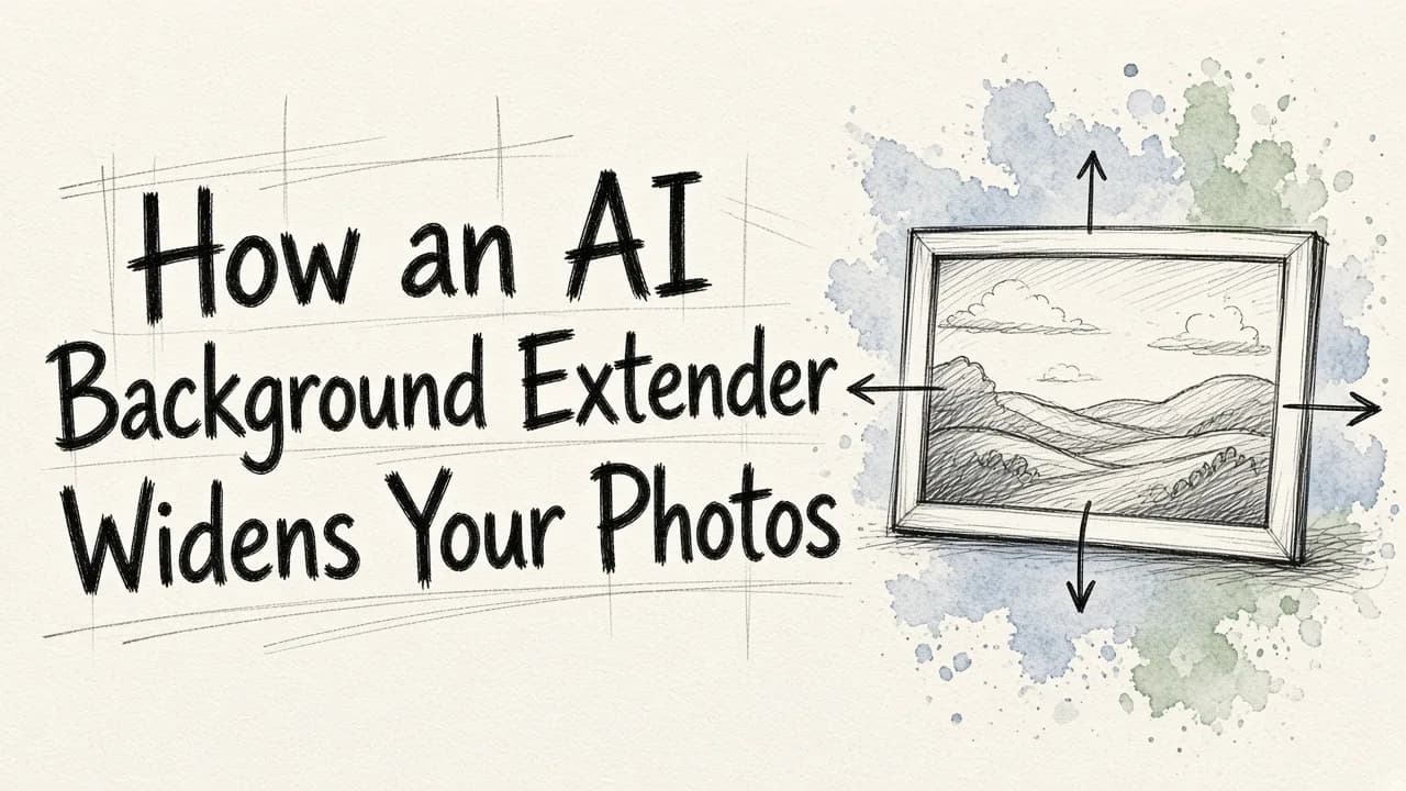 How an AI Background Extender Widens Your Photos
