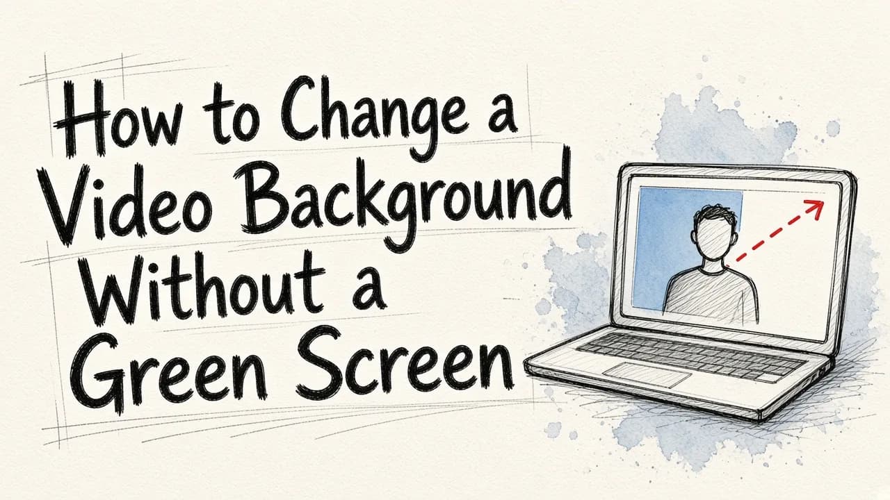 How to Change a Video Background Without a Green Screen