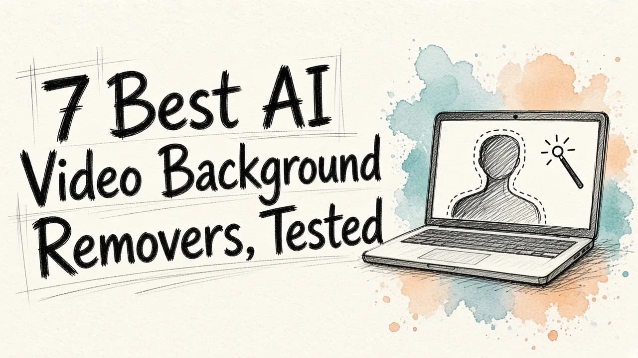 7 Best AI Video Background Removers, Tested